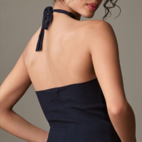 Brand New Maeve Halter Wrap Sweater Tank - Picture 6 of 6